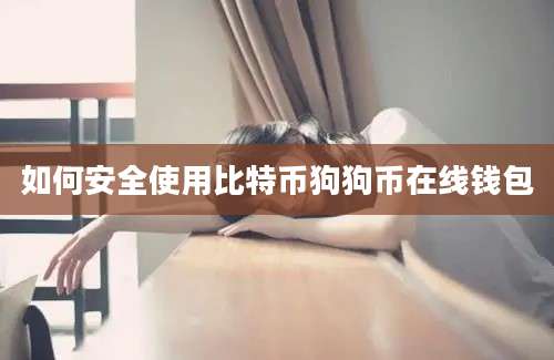 如何安全使用比特币狗狗币在线钱包