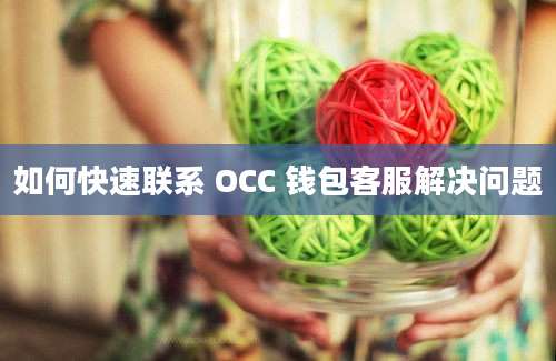 如何快速联系 OCC 钱包客服解决问题