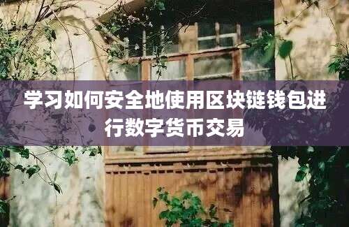 学习如何安全地使用区块链钱包进行数字货币交易