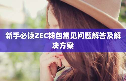 新手必读ZEC钱包常见问题解答及解决方案