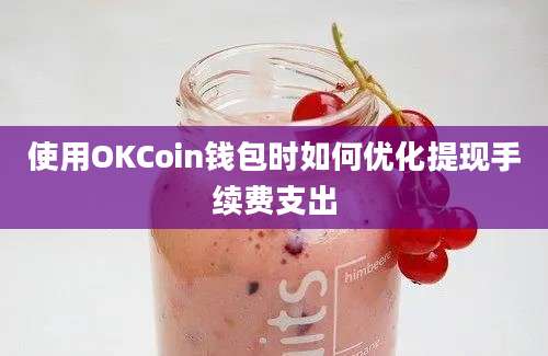 使用OKCoin钱包时如何优化提现手续费支出