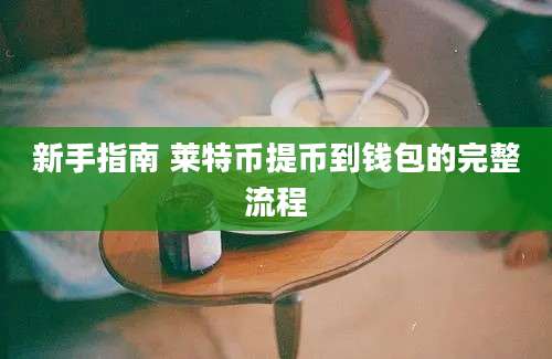 新手指南 莱特币提币到钱包的完整流程