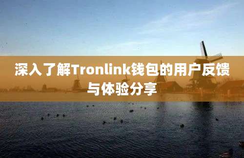 深入了解Tronlink钱包的用户反馈与体验分享