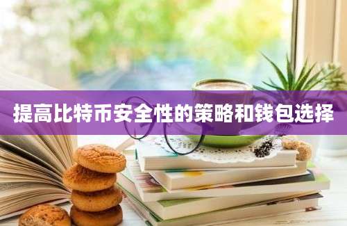 提高比特币安全性的策略和钱包选择