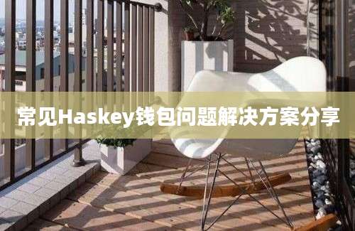 常见Haskey钱包问题解决方案分享