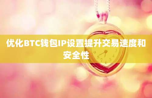 优化BTC钱包IP设置提升交易速度和安全性